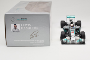 Mercedes W05 #44 L. Hamilton Mercedes AMG Petronas Chinese Grand Prix Winner 2014 Minichamps 1:18 110140244 Metal - imaginea 6 din 7