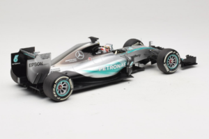 Mercedes W06 #44 L. Hamilton F1 World Champion 2015 Dealer Edition Minichamps 1:18 B66960539 Metal - imaginea 2 din 7