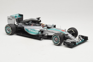 Mercedes W06 #44 L. Hamilton F1 World Champion 2015 Dealer Edition Minichamps 1:18 B66960539 Metal - imaginea 4 din 7