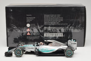 Mercedes W06 #44 L. Hamilton F1 World Champion 2015 Dealer Edition Minichamps 1:18 B66960539 Metal - imaginea 6 din 7