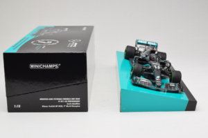 Mercedes W11 #44 L. Hamilton Mercedes AMG Petronas Turkish Grand Prix Winner World Champion 2020 Minichamps 1:18 113201444 Ră - imaginea 6 din 7