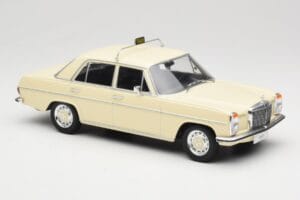 Mercedes W115 Bej Taxi MCG 1:18 MCG18055 Metal - imaginea 4 din 6