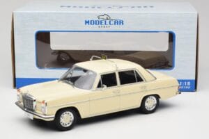Mercedes W115 Bej Taxi MCG 1:18 MCG18055 Metal - imaginea 6 din 6