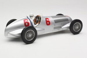 Mercedes W125 #6 Daimler-Benz AG R. Caracciola 2nd Place Eifel Race Nurburgring 1937 Minichamps 1:18 155373106 Metal - imaginea 2 din 6