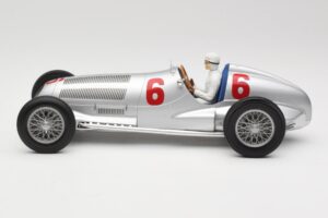 Mercedes W125 #6 Daimler-Benz AG R. Caracciola 2nd Place Eifel Race Nurburgring 1937 Minichamps 1:18 155373106 Metal - imaginea 3 din 6