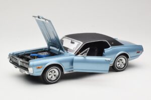 Mercury Cougar XR-7 Albastru Sun Star 1:18 1562 Metal - imaginea 2 din 8