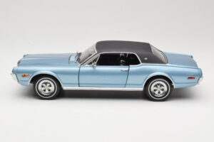 Mercury Cougar XR-7 Albastru Sun Star 1:18 1562 Metal - imaginea 4 din 8