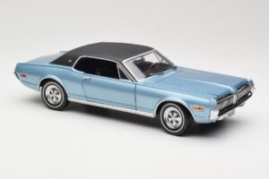 Mercury Cougar XR-7 Albastru Sun Star 1:18 1562 Metal - imaginea 6 din 8