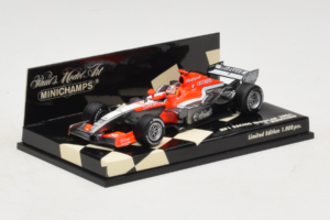 MF1 M16 #18 T. Monteiro MF1 Racing Showcar 2006 Minichamps 1:43 400060088 Metal - imaginea 2 din 5