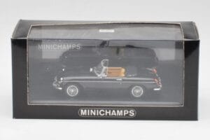 MGB Cabriolet Negru Minichamps 1:43 430131030 Metal - imaginea 4 din 4