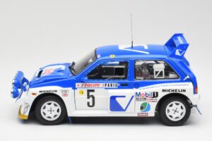 MG Metro 6R4 #5 T. Pond / R. Arthur Rally Monte Carlo 1986 Sun Star 1:18 5537 Metal - imaginea 4 din 8
