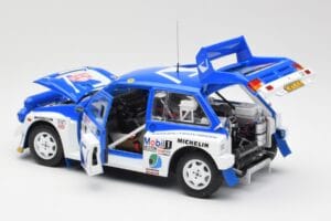 MG Metro 6R4 #5 T. Pond / R. Arthur Rally Monte Carlo 1986 Sun Star 1:18 5537 Metal - imaginea 5 din 8