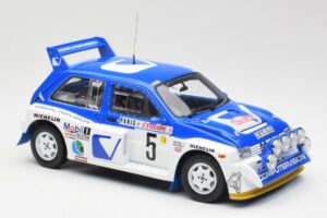 MG Metro 6R4 #5 T. Pond / R. Arthur Rally Monte Carlo 1986 Sun Star 1:18 5537 Metal - imaginea 6 din 8