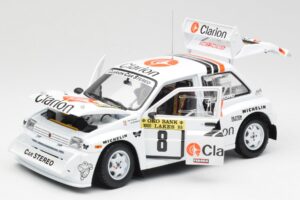 MG Metro 6R4 #8 P. Eklund / D. Whittock Rally Finland 1986 Sun Star 1:18 5536 Metal - imaginea 2 din 8
