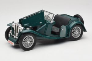 MG TC Midget Shires Green Road Legends 1:18 92468 Metal - imaginea 2 din 8