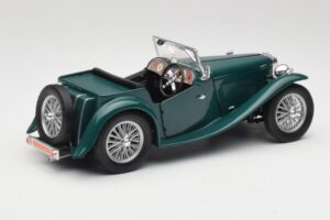 MG TC Midget Shires Green Road Legends 1:18 92468 Metal - imaginea 3 din 8