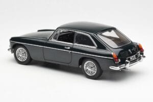 MGB GT Mk2 Coupe Racing Verde AUTOart 1:18 76602 Metal - imaginea 7 din 8