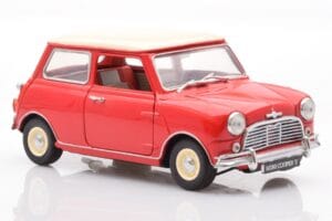 Mini Cooper 1275 S Roșu Kyosho 1:18 8840 Metal - imaginea 6 din 8
