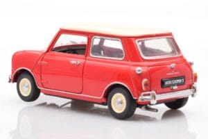 Mini Cooper 1275 S Roșu Kyosho 1:18 8840 Metal - imaginea 7 din 8