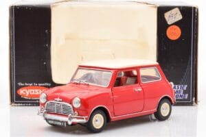 Mini Cooper 1275 S Roșu Kyosho 1:18 8840 Metal - imaginea 8 din 8