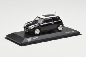 MINI Cooper R50 Negru Minichamps 1:43 431138101 Metal - imaginea 3 din 5