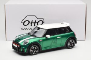 MINI Cooper F56 JCW British Racing Verde Otto 1:18 OT1098 Rășină - imaginea 6 din 6