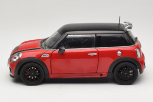 Mini Cooper John Cooper Works R56 Roșu & Negru Kyosho 1:18 80430419909 Metal - imaginea 4 din 8