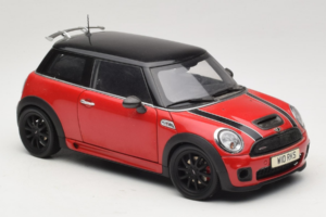 Mini Cooper John Cooper Works R56 Roșu & Negru Kyosho 1:18 80430419909 Metal - imaginea 6 din 8