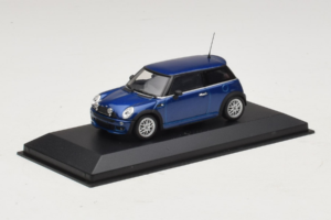 Mini Cooper One R50 Aero Albastru Minichamps 1:43 431138270 Metal - imaginea 2 din 4
