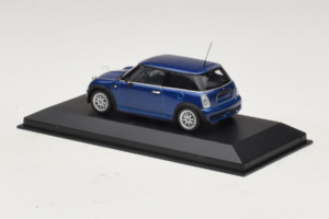 Mini Cooper One R50 Aero Albastru Minichamps 1:43 431138270 Metal - imaginea 3 din 4