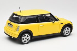 Mini Cooper One R50 Pachet Aerodinamic Galben Kyosho 1:18 80430148553 Metal - imaginea 3 din 8