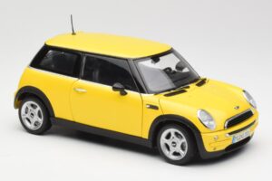 Mini Cooper One R50 Pachet Aerodinamic Galben Kyosho 1:18 80430148553 Metal - imaginea 6 din 8