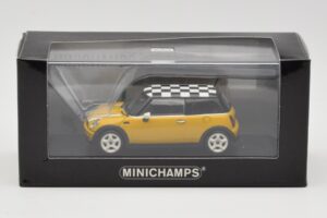 MINI One R50 Galben Minichamps 1:43 431138104 Metal - imaginea 5 din 5