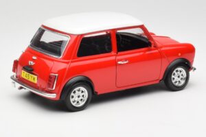 Mini Cooper Roșu Bburago 1:18 3379 Metal - imaginea 3 din 8
