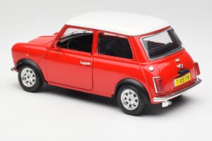 Mini Cooper Roșu Bburago 1:18 3379 Metal - imaginea 7 din 8