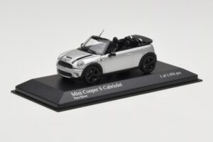 Mini Cooper S R57 Cabriolet Argintiu Minichamps 1:43 431138830 Metal - imaginea 2 din 6
