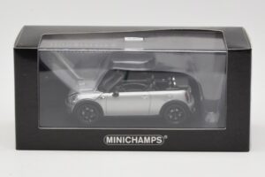 Mini Cooper S R57 Cabriolet Argintiu Minichamps 1:43 431138830 Metal - imaginea 4 din 6