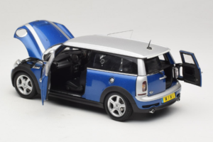 Mini Cooper S Clubman R55 Albastru & Argintiu Kyosho 1:18 80430421048 Metal - imaginea 5 din 8