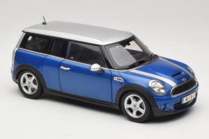 Mini Cooper S Clubman R55 Albastru & Argintiu Kyosho 1:18 80430421048 Metal - imaginea 6 din 8