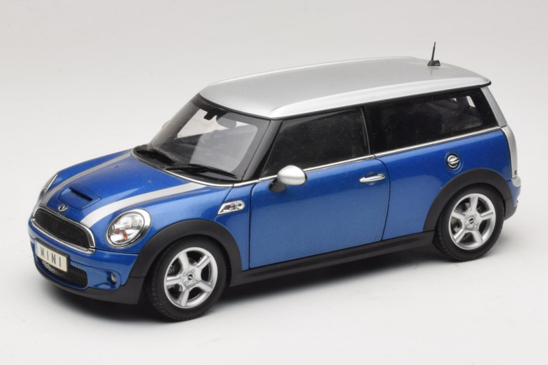 Mini Cooper S Clubman R55 Albastru & Argintiu Kyosho 1:18 80430421048 Metal