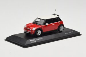 MINI Cooper S R53 Roșu Minichamps 1:43 431138200 Metal - imaginea 2 din 5