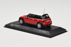 MINI Cooper S R53 Roșu Minichamps 1:43 431138200 Metal - imaginea 3 din 5