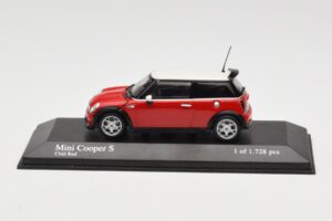 MINI Cooper S R53 Roșu Minichamps 1:43 431138200 Metal