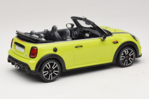 Mini JCW Cabrio F57 Zesty Yellow C5H Otto 1:18 OT1303 Rășină - imaginea 2 din 6