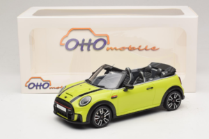 Mini JCW Cabrio F57 Zesty Yellow C5H Otto 1:18 OT1303 Rășină - imaginea 6 din 6