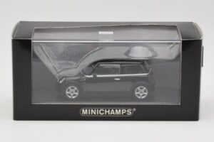 Mini One R50 Negru Cu Acoperiș Negru Minichamps 1:43 MINI005 Metal - imaginea 4 din 5