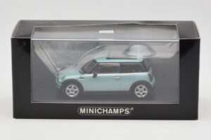 Mini One R50 Verde Deschis Cu Acoperiș Verde Deschis Minichamps 1:43 MINI003 Metal - imaginea 4 din 4