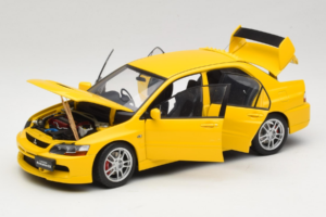 Mitsubishi Lancer Evolution IX GSR Galben AUTOart 1:18 77192 Metal - imaginea 2 din 8