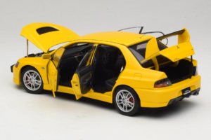 Mitsubishi Lancer Evolution IX GSR Galben AUTOart 1:18 77192 Metal - imaginea 5 din 8