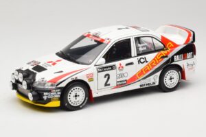 Mitsubishi Carisma GT Group N2 R. Burns / R. Reid RAC Rally 1997 Alb Otto 1:18 OT1192 Rășină